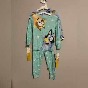 Bluey Pajama Sets Size 4T